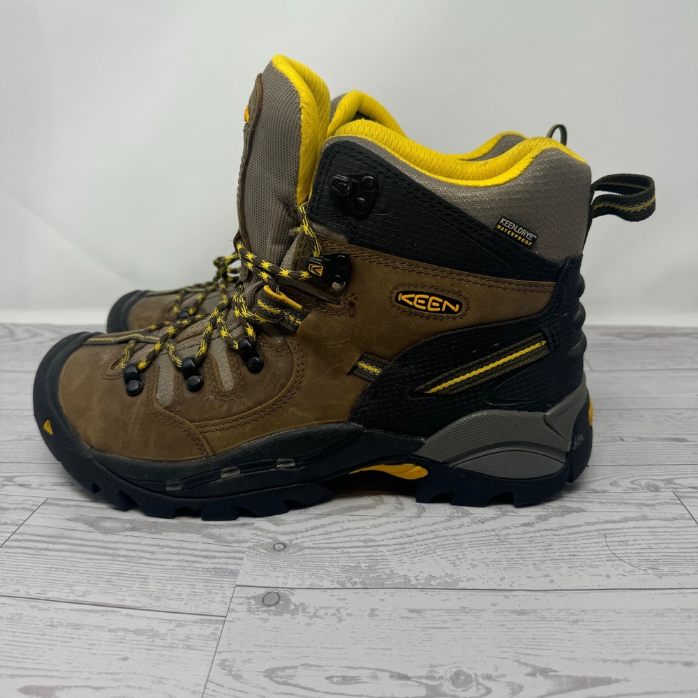 Keen Durand II Mid Waterproof Steel Toe Work Boots Mens 9.5 D Brown 1007025D